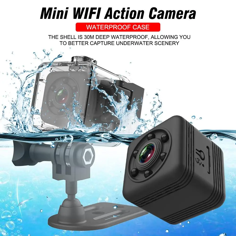Миниатюрная экшн камера с Wi Fi и функцией ночного видения|Экшн-камеры| |