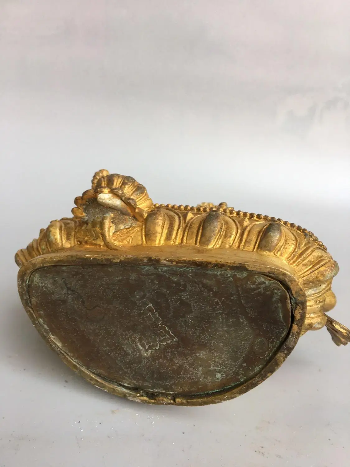 

wedding decoration China wealth auspicious Gilt bronze statue of God of Wealth Buddha statue Allegory of wealth and wealth