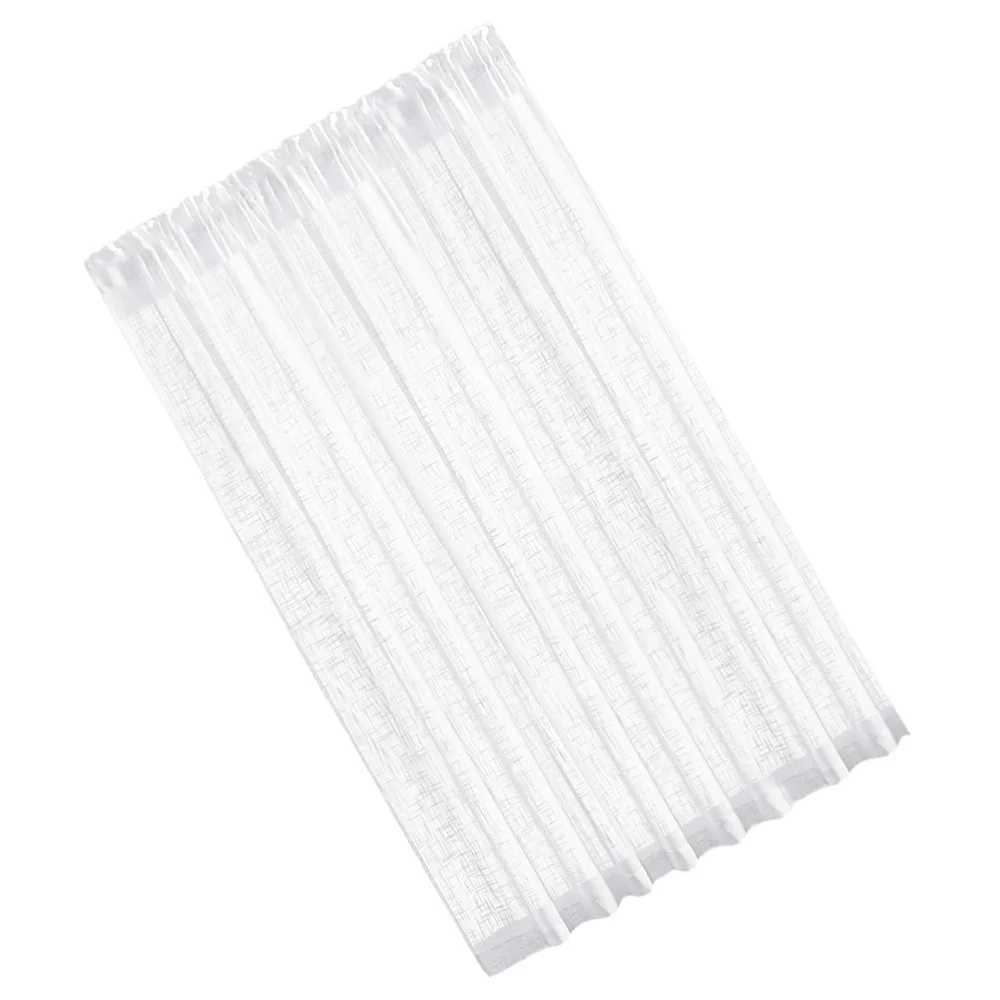 

Balcony Living Room Sheer Curtain Window Drape Decorative Bedroom Curtain
