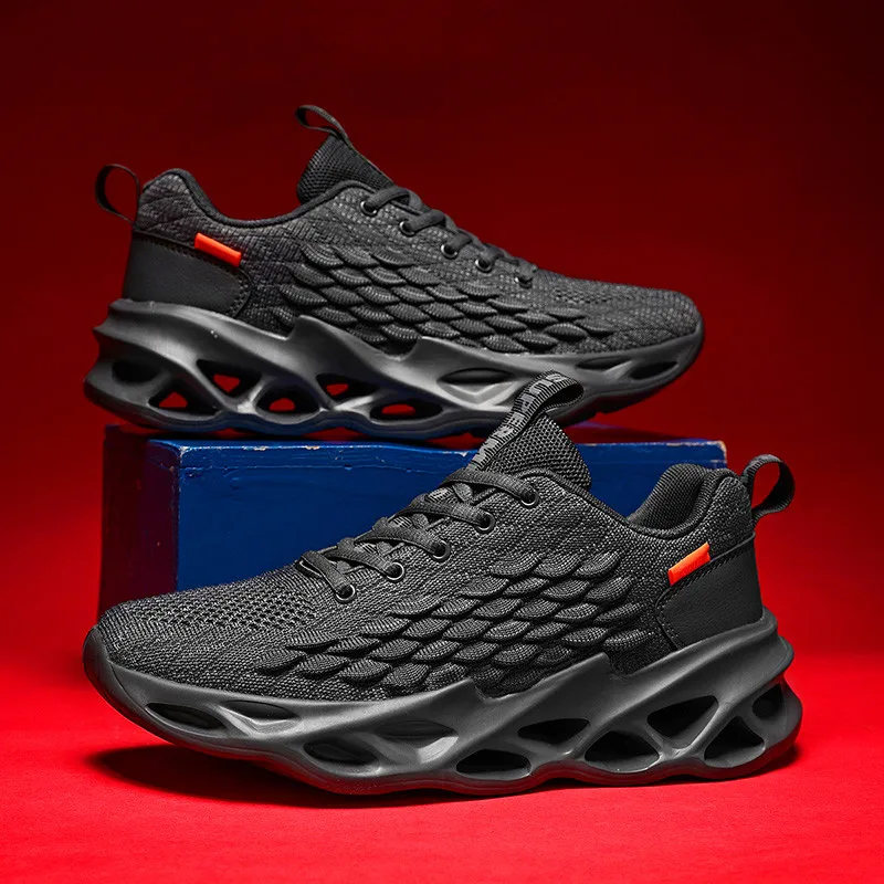 

Мужские туфли на шнуровке модные детские кроссовки, Повседневная дышащая сетчатая обувь, модные