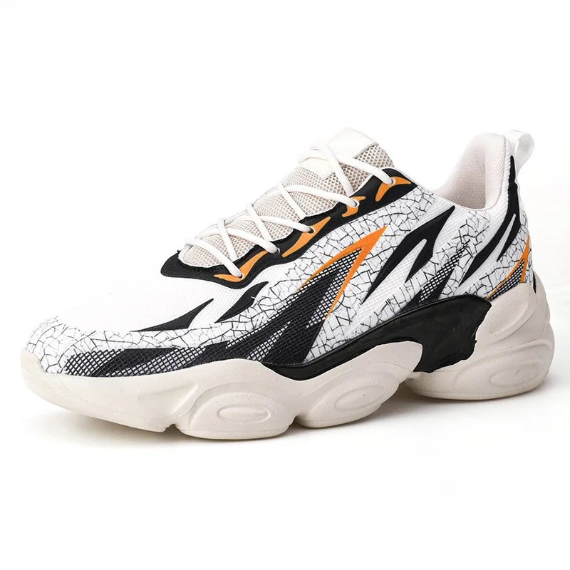 

2021 summer new running shoes breathable platform shoes men's sports casual fashion shoes running shoesulzzang