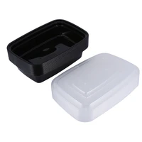 3 colors 10pcs 1000ml plastic disposable lunch box meal prep containers microwavable food storage boxs with lid kitchen tools