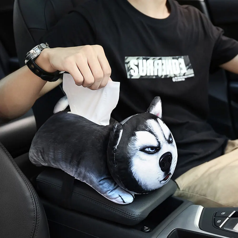 1 шт. коробка для хранения бумажных полотенец в автомобиле подлокотника