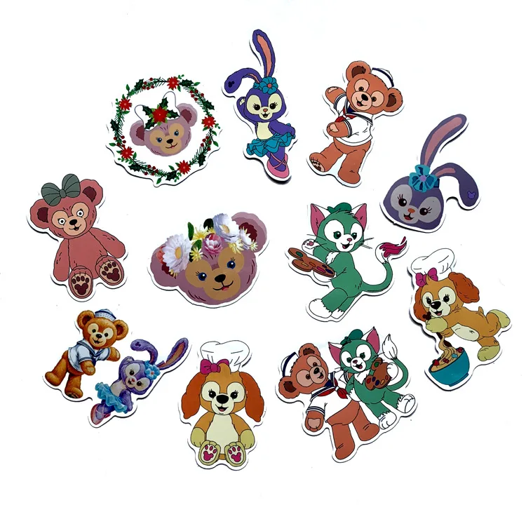 30 шт. серия для девочек Даффи медведь балетный кролик наклейка скрапбукинга