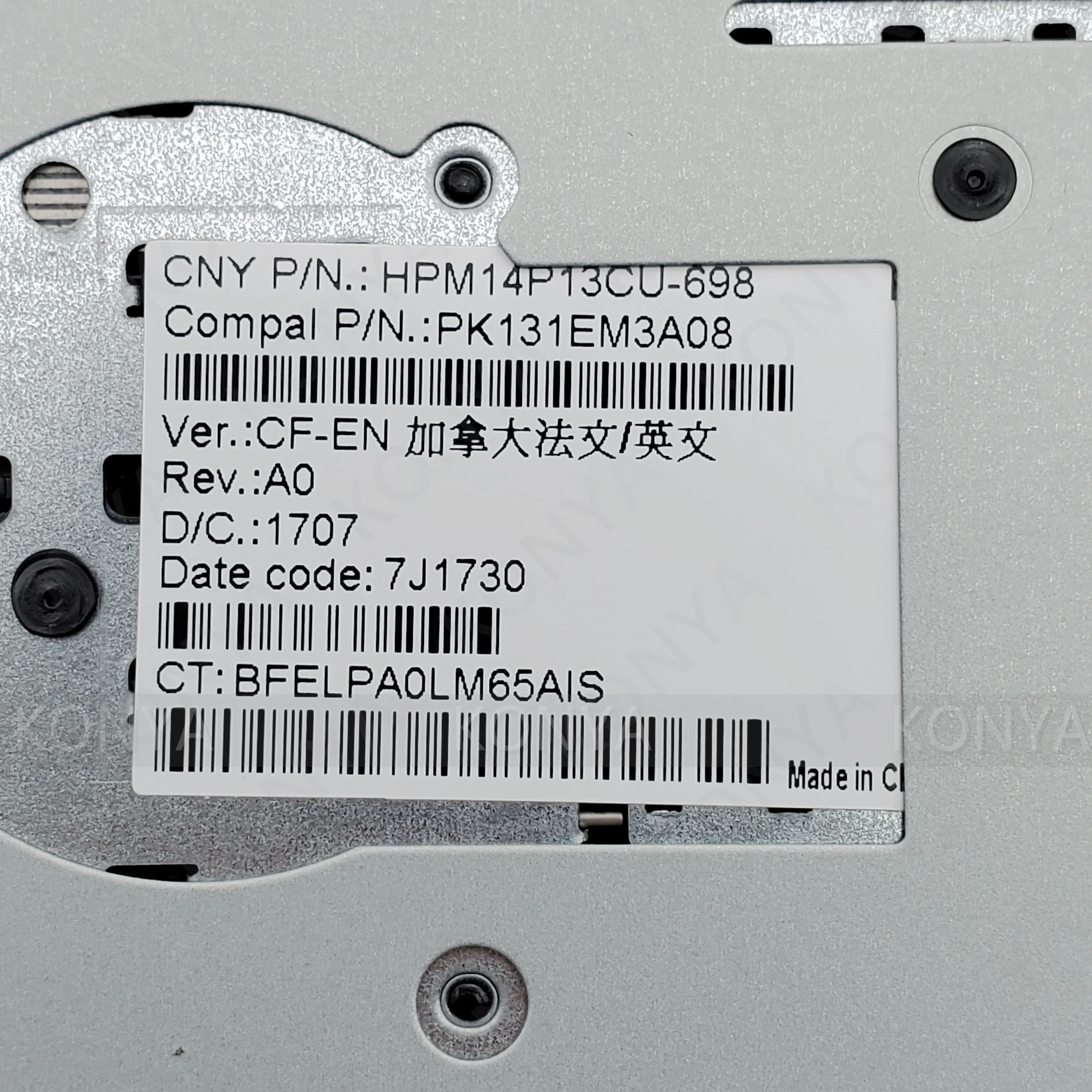 Новинка для HP Pavilion 15-AC 15-AF 15-AY 250 G4 Упор рук Touc hp ad W/KB EN FR CAN 813979-DB1 816799-DB1 ap1em000ap1em000300 -