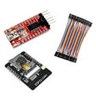 Модуль ESP32-CAM Wi-Fi Bluetooth OV2640, модуль камеры 2 Мп FT232RL FTDI USB в TTL, последовательный преобразователь, 40-контактный перемычка для Arduino
