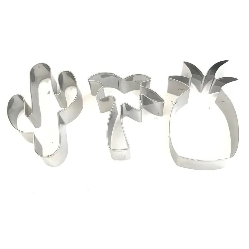 Форма для печенья из нержавеющей стали форма выпечки фламинго груша ананас