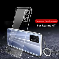 for realme gt master explorer edition ultra thin hd transparent frameless phone case hard pc borderless protective back cover
