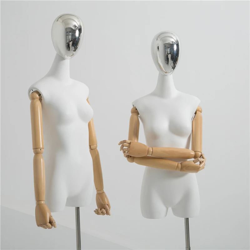 

White Fiberglass Female Mannequin Wholesale Model Customized Factory Direct Sell