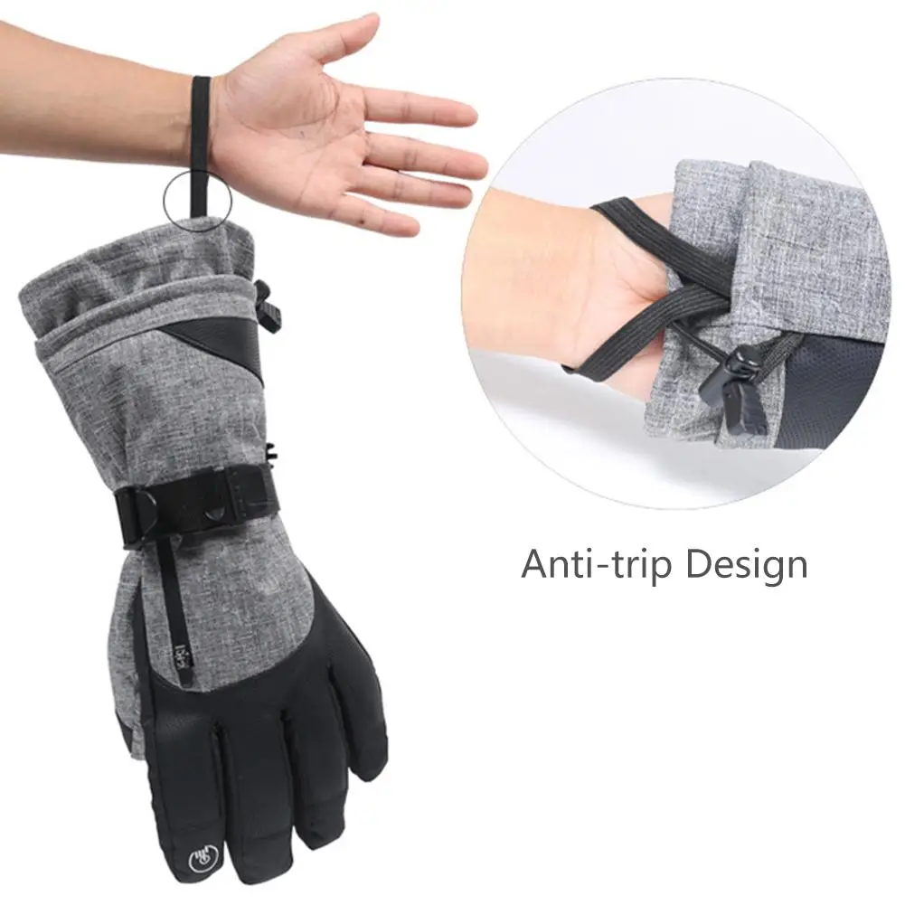 

Winter Ski Gloves Waterproof Warmest Non-slip Wear-resisting Cycling Gloves For Skiing Cycling Hiking Gloves