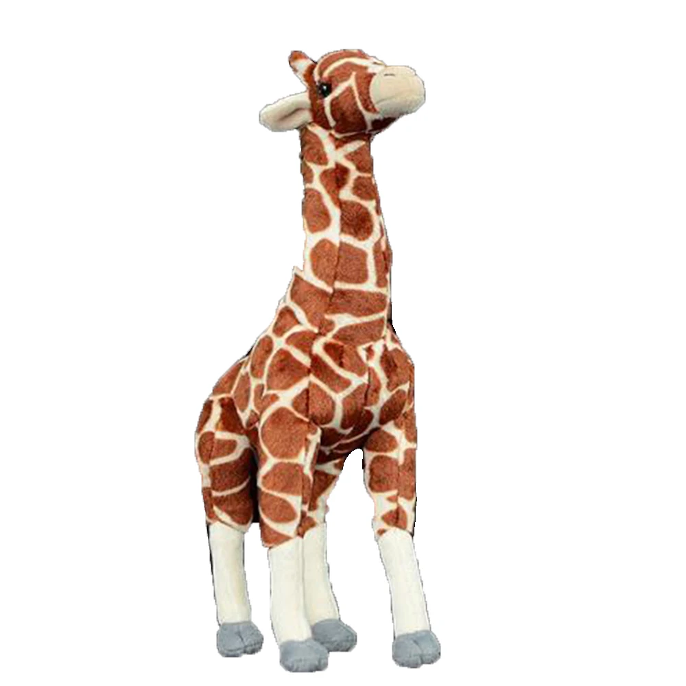 

Милая кукла "Жираф" Африканский Жираф Олень пушистые игрушки Имитация животных пушистые игрушки 34 см подарок на день рождения Рождественск...