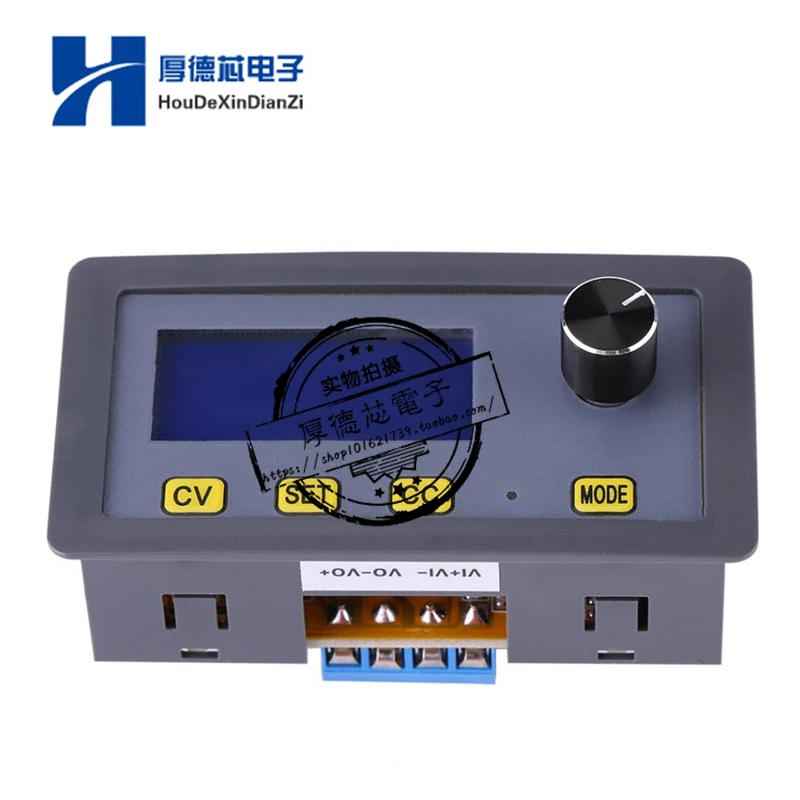 5A DC Регулируемый понижающий модуль питания с ЧПУ постоянное напряжение и