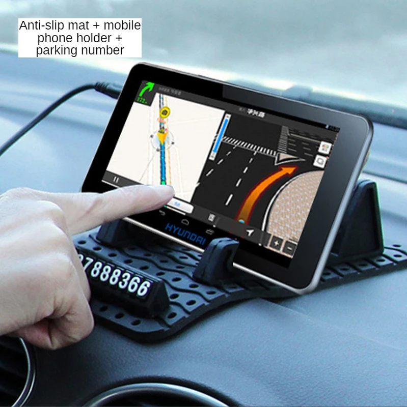 

Car Multi-Function Mobile Phone Holder Car Dashboard Anti-Slip Mat Vehicle Accessories Car Interior Decorations
