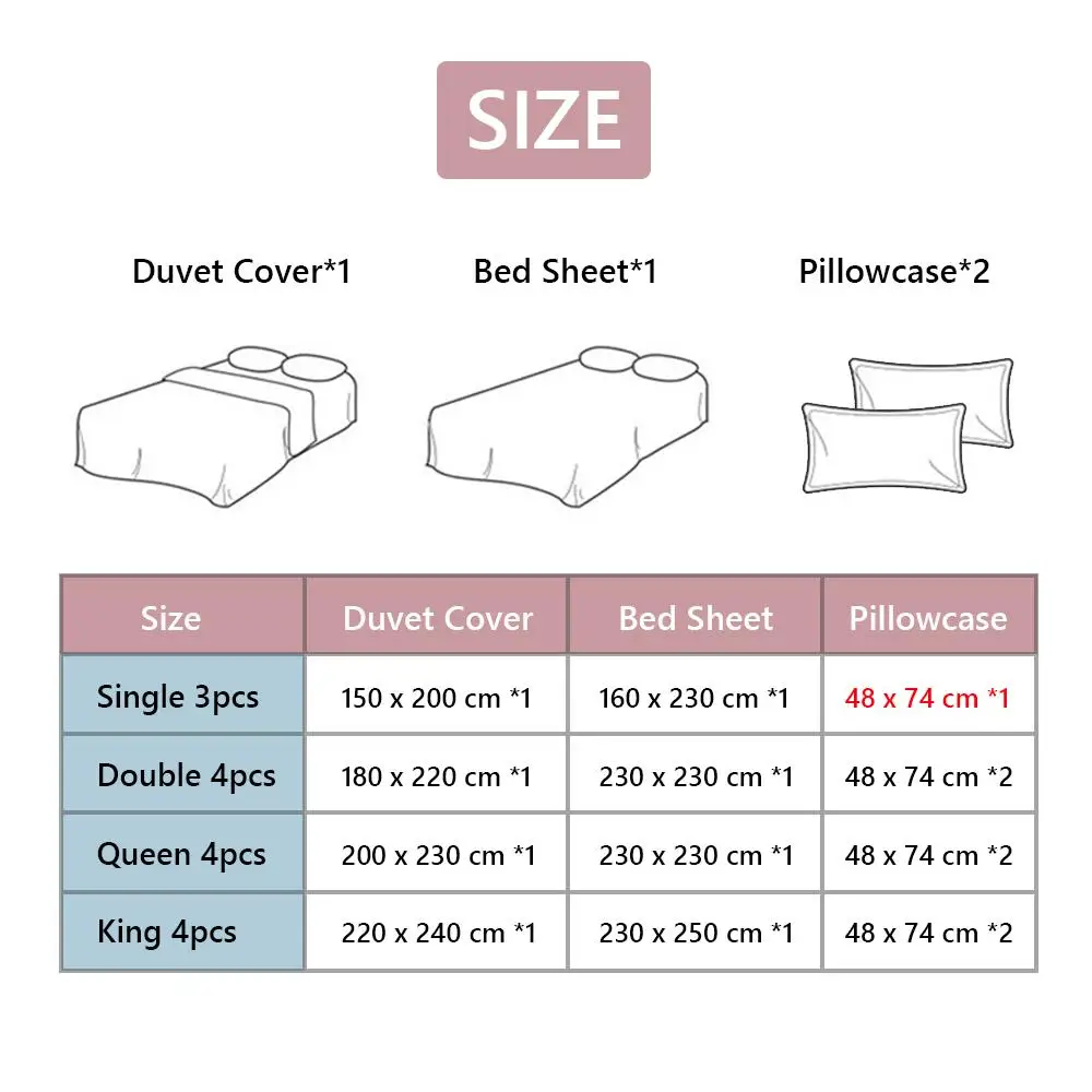 

40Bedding Sets floral White Leaf Duvet Cover 220x240 Set Single Double Queen Size King Bedclothes Quilt Plant Bed Sheet