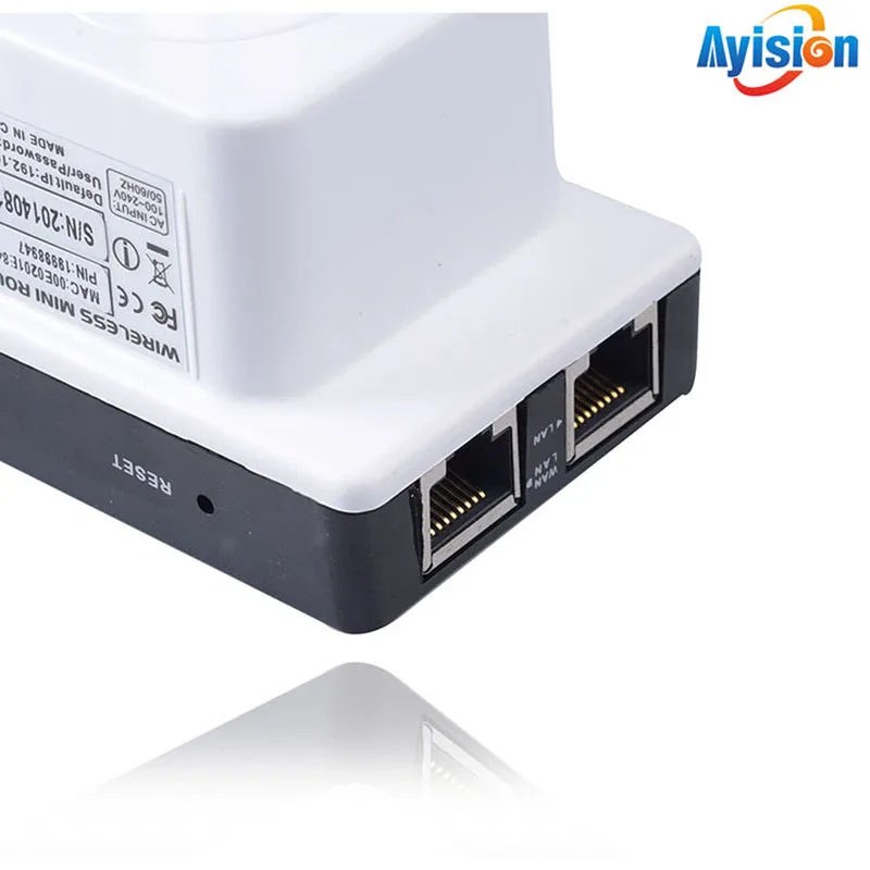 Двойной сетевой порт 300 м беспроводной WiFi повторитель 2 антенны сотовый телефон