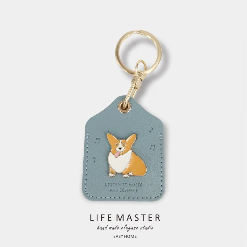 Новинка 2021 модный многофункциональный брелок для ключей с милой собакой кошелек