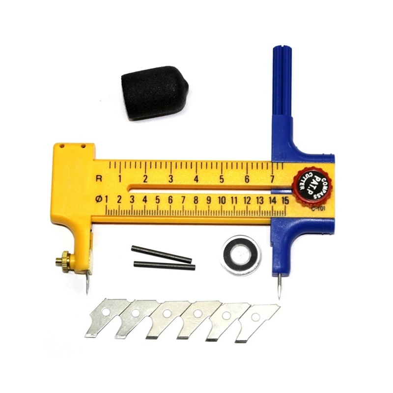 

Circle Cutter Compass Circles Photo Paper Cutter DIY Tool Tangential Device 10-150mm 10-300mm diameter round cutter