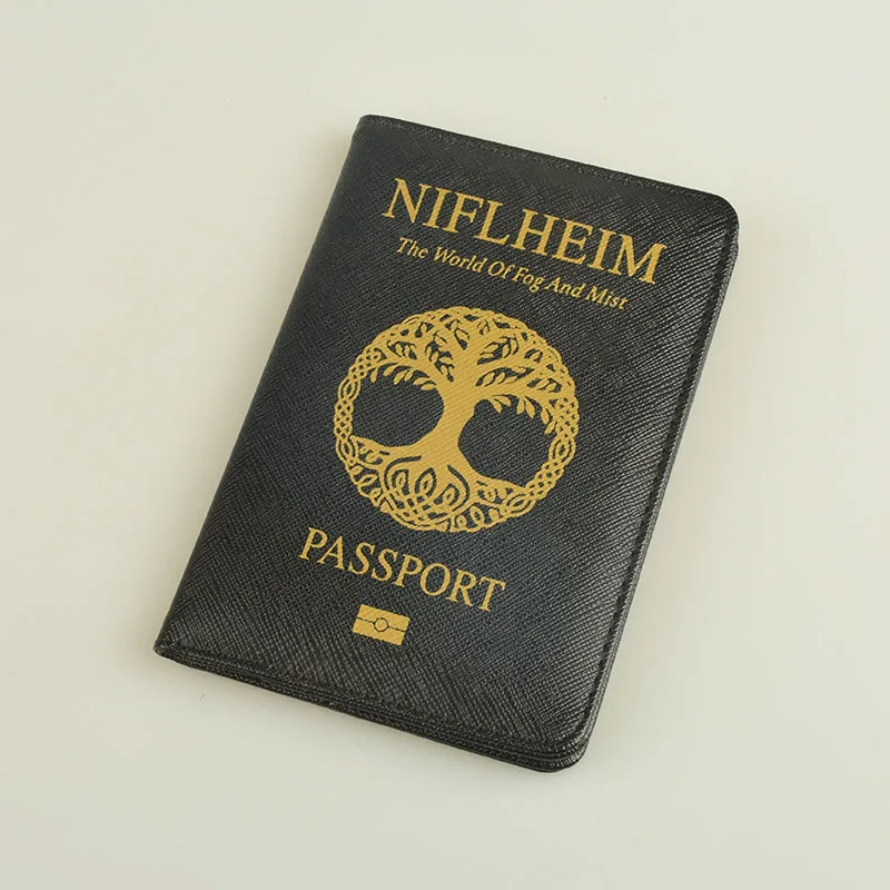 Чехол для паспорта HEQUN World Tree of Thor чехол с блокировкой Rfid из искусственной кожи