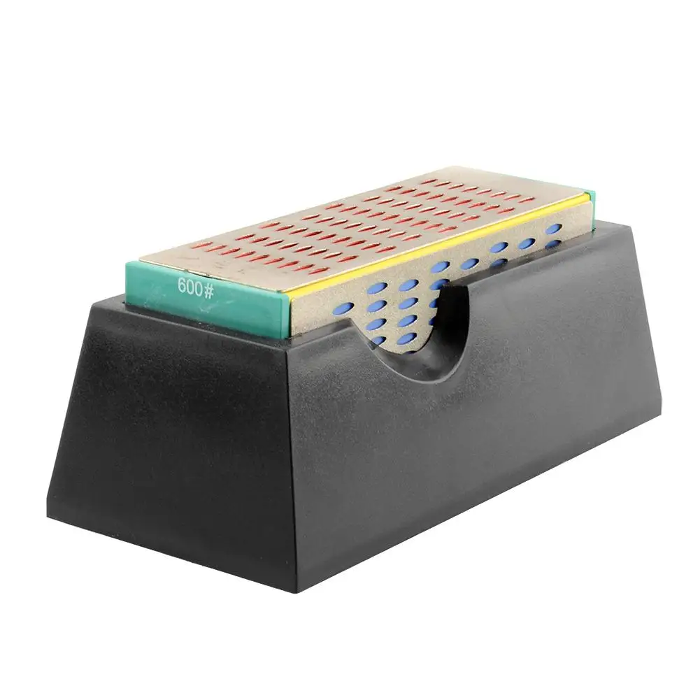 

Stone Whetstone Sharpener Stone Sharpening Diamond Sides 4-Sides 4 Cutter Quick New Grit Blade Tool Different Easy Use