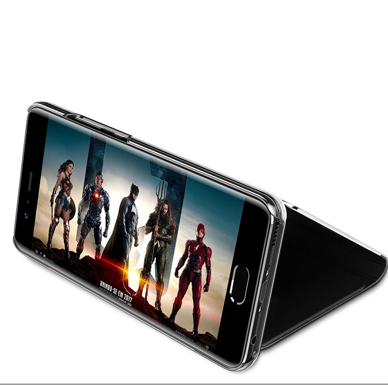 Умный чехол для huawei P30 P20 Pro Lite mate 30 20 10 Honor 20 Pro Nova 5T 4e 3e, чехол с зеркальной прозрачной крышкой из искусственной кожи