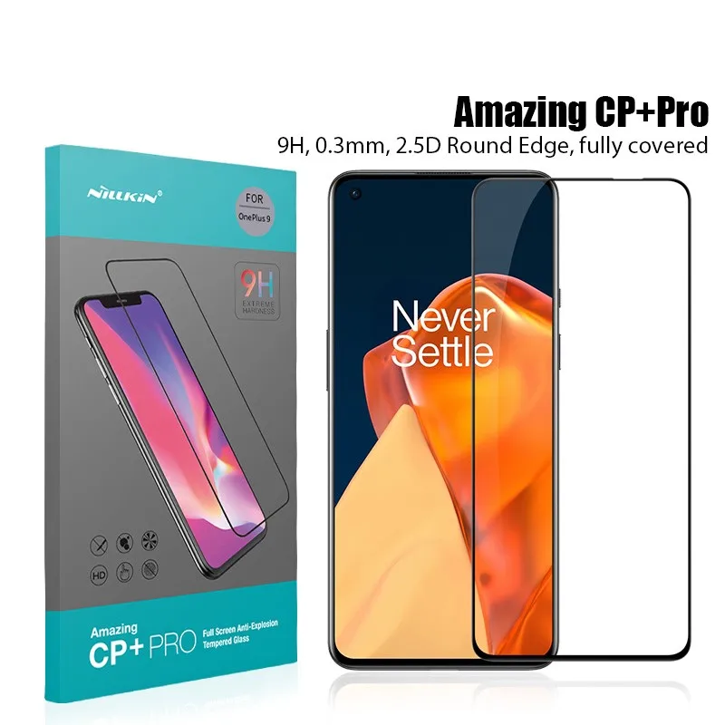 

Стекло NILLKIN для OnePlus 9, защита экрана Amazing CP + 9H для One Plus 9 1 + 9, защита из закаленного стекла