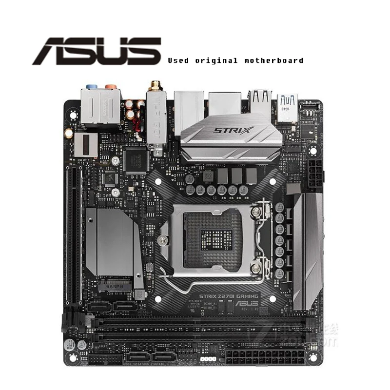 Для ASUS ROG STRIX Z270I игровая оригинальная материнская плата разъем LGA1151 DDR4 Z270