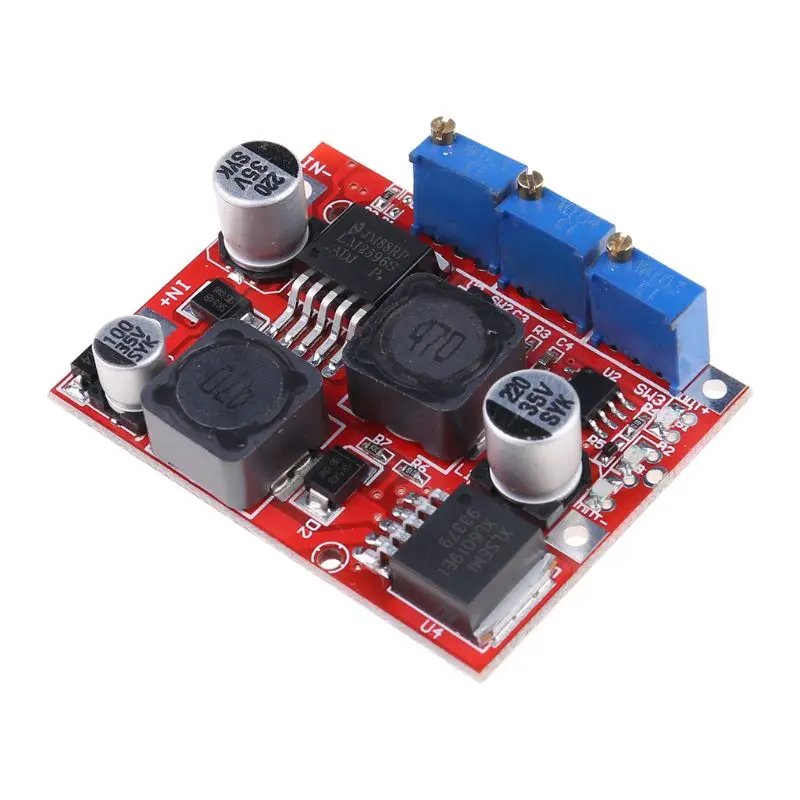 DC-DC LM2577S LM2596S шаг вверх вниз Boost Напряжение Мощность преобразователя постоянного