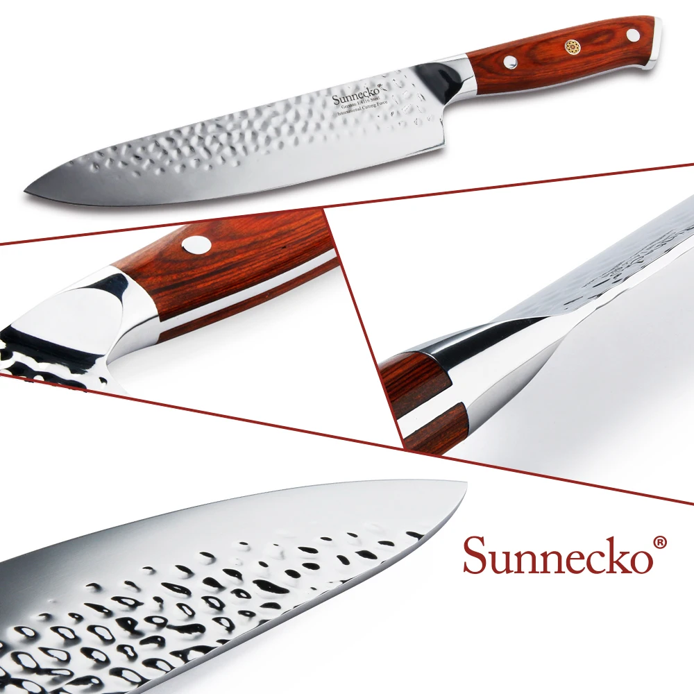 SUNNECKO немецкий нож шеф повара 1 4116 стальное лезвие острый для мяса кухонные ножи