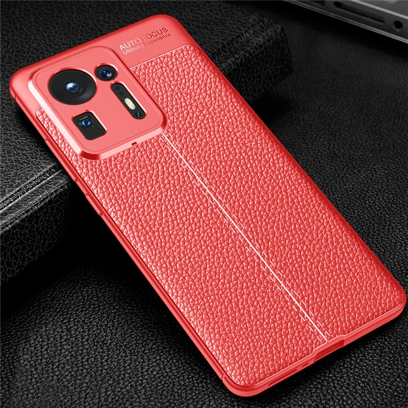 For Xiaomi Mi Mix 4 Case Luxury Leather Soft Rubber Silicone Case For Mi Mix 4 Cover For Xiaomi Mi Mix 4 Case