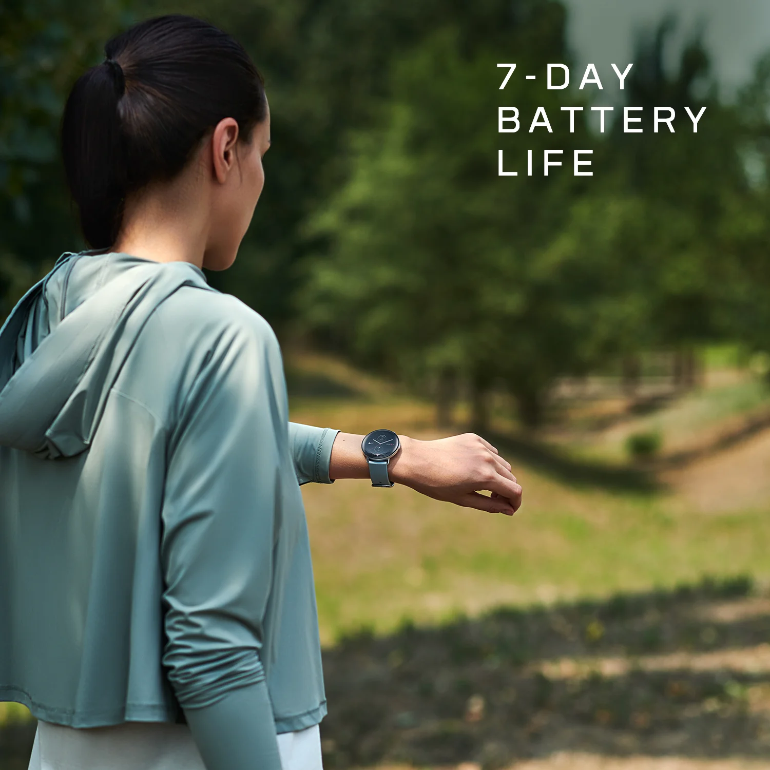 Новые умные часы Zepp E Circle Smartwatch 5ATM водонепроницаемые уведомления мониторинг
