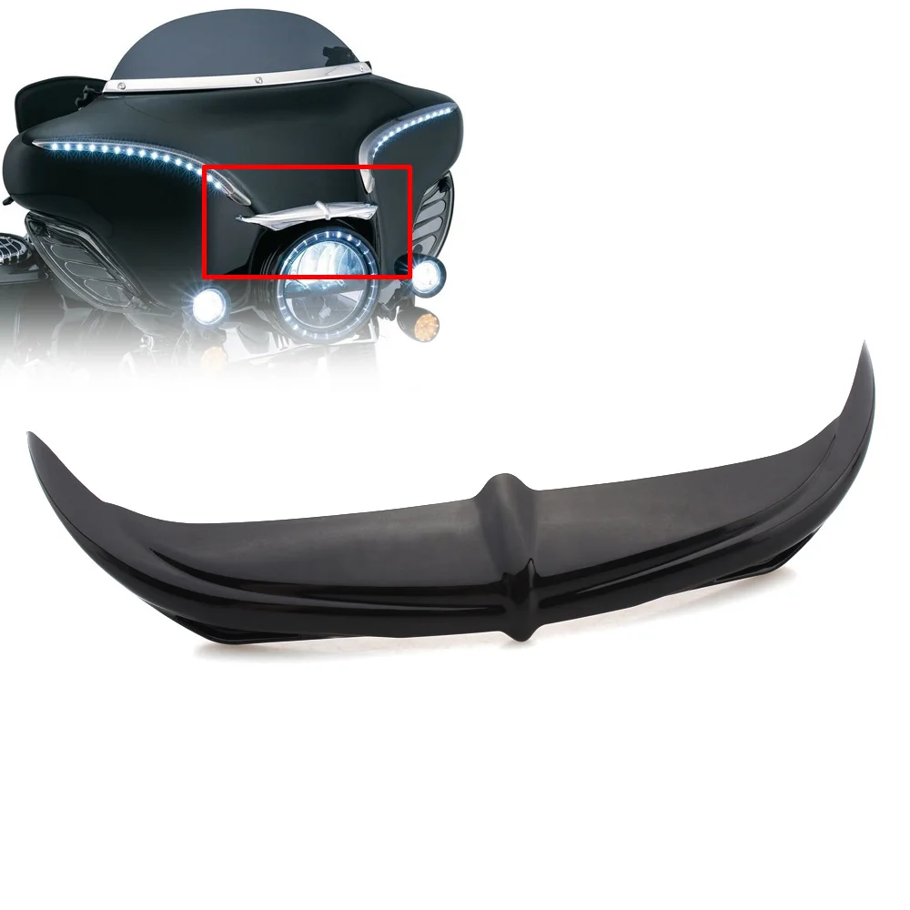 Фара мотоцикла для бровей век летучая мышь крыло летучей мыши обтекатель акцент