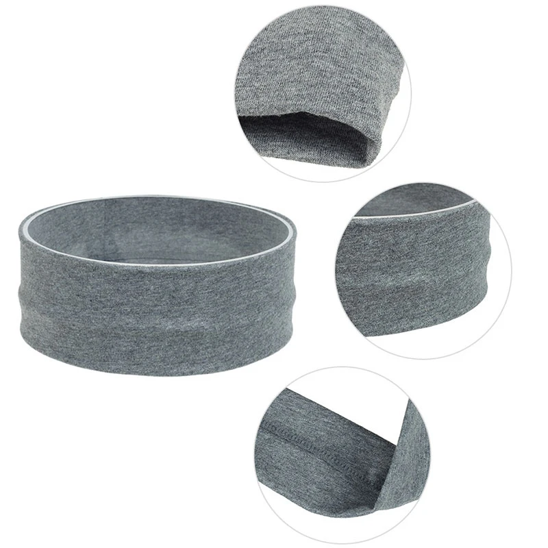 Спортивная повязка на голову женская модная эластичная для волос бега фитнес