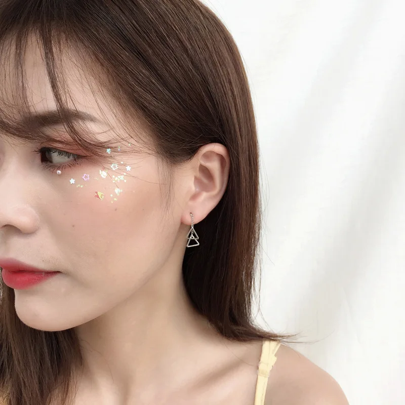 Женские серьги-подвески из серебра 925 пробы с защитой от аллергии | Украшения и