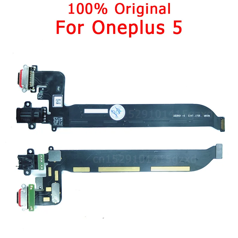 Оригинальная Гибкая плата для Oneplus 5 зарядный порт One plus зарядная USB разъем PCB док