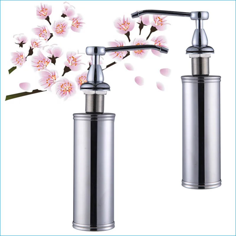 Диспенсер для мыла кухонной раковины дозаторы из нержавеющей стали и