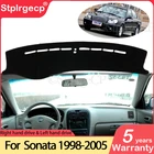 Для Hyundai Sonata EF 1998 1999 2000 2001 2002 2003 2004 2005 анти-скольжения мат приборной панели крышки Зонт ковры приборной аксессуары