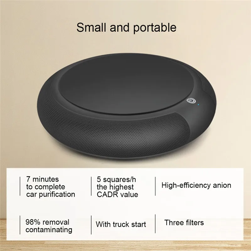 Car Air Purifier USB Addition To Formaldehyde In Odor Smell of Toxic Substances Anion Oxygen Bar for Small Cars | Автомобили и