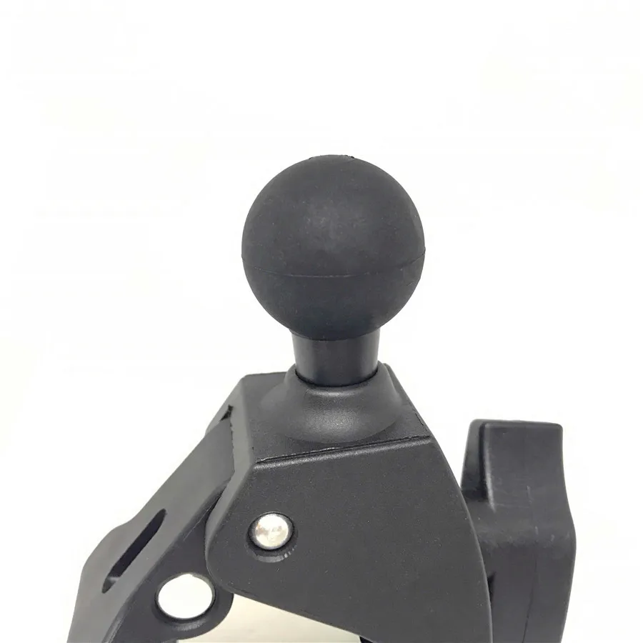 Мотоцикл зажим для руля велосипеда рейку База с 1 дюймов резиновый мяч двойная