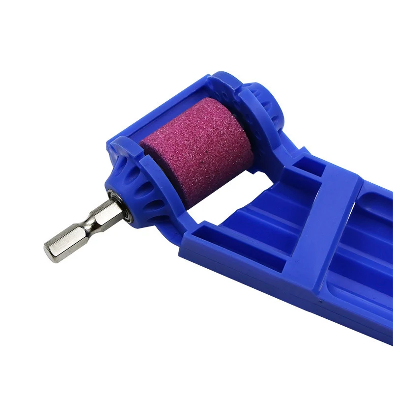 

Brown Corundum Drill Bit Sharpener Grinding Polishing Sharpening Portable