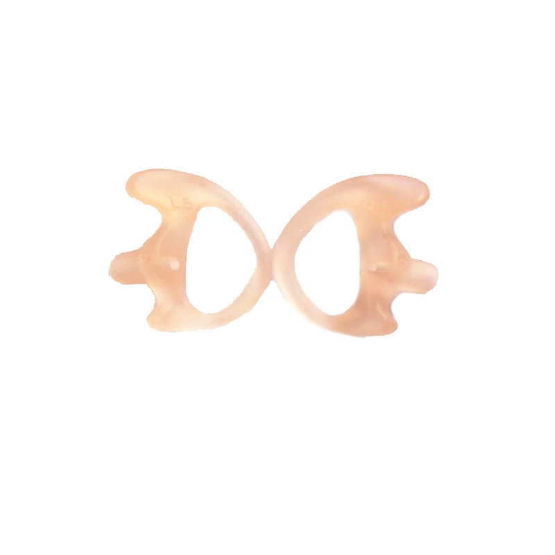 100PCS Walkie talkie Silicone Earmold Earloop Earbud Radio Accessories for Acoustic tube Headset For Motorola Baofeng