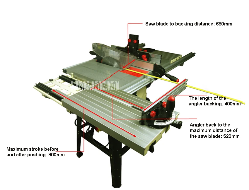 JTS-250IID Многофункциональная электрическая настольная пила прецизионная
