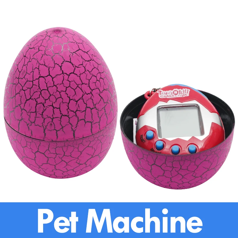 Стакан светодиодные игрушки Tamagochi яйцо динозавра виртуальный электронный