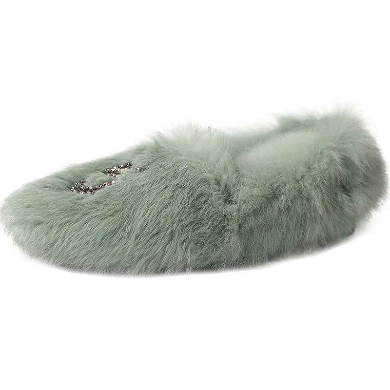 С натуральным кроличьим мехом женские сапоги на меху Женские с металлической