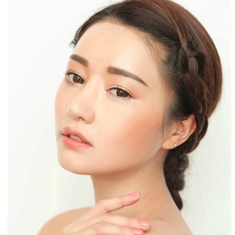 1PC Women Blush Baked Face Base Mineral Blusher Palette Highlights Baking Powder Makeup Tool | Красота и здоровье