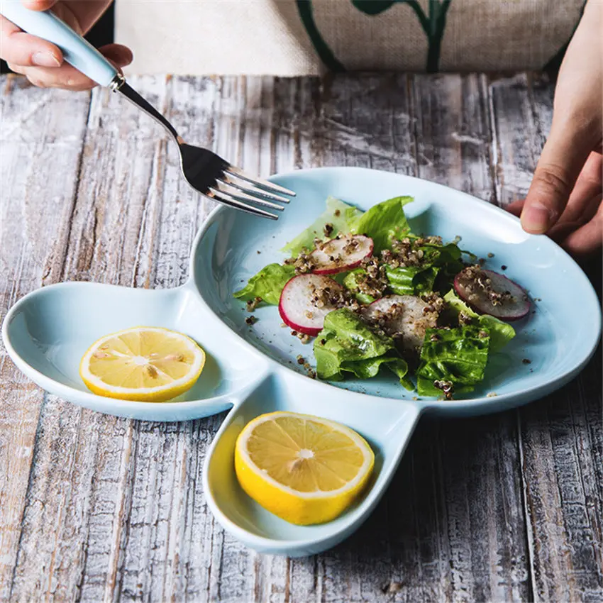 Милая миска из пшеницы в виде кролика детская посуда мультфильма пшеничной