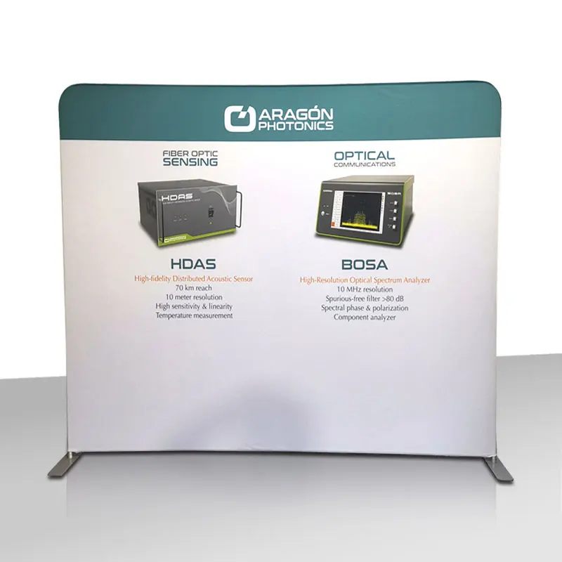 7 5*10 футов портативная выставочная стена Натяжная тканевая выскакивающая стойка