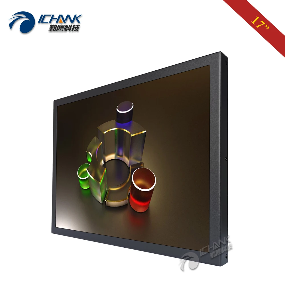 ZB170TN-V59/1" дюймовый 1280x1024 4:3 BNC HDMI VGA Железный чехол с пультом дистанционного управления промышленный анти-помехи монитор ЖК-экран дисплей