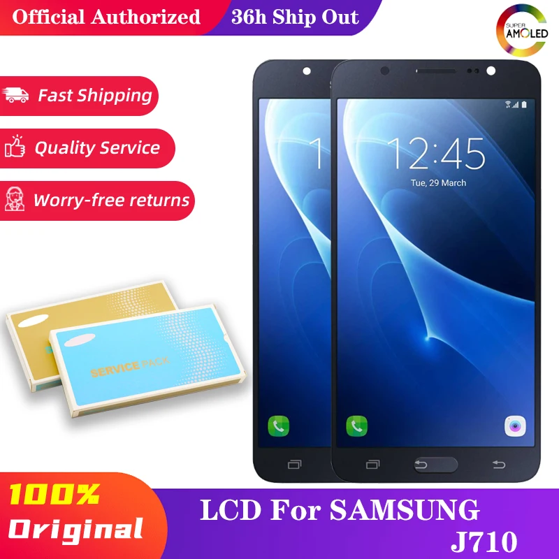 10 шт./лот на тонкопленочных транзисторах тонкоплёночных для Samsung Galaxy J7 2016 SM-J710F