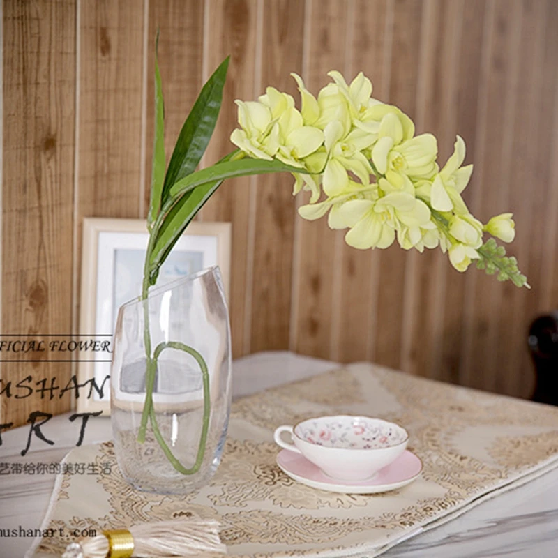 Искусственные цветы фиалки с длинным стволом гиацинта для мероприятия Свадебная