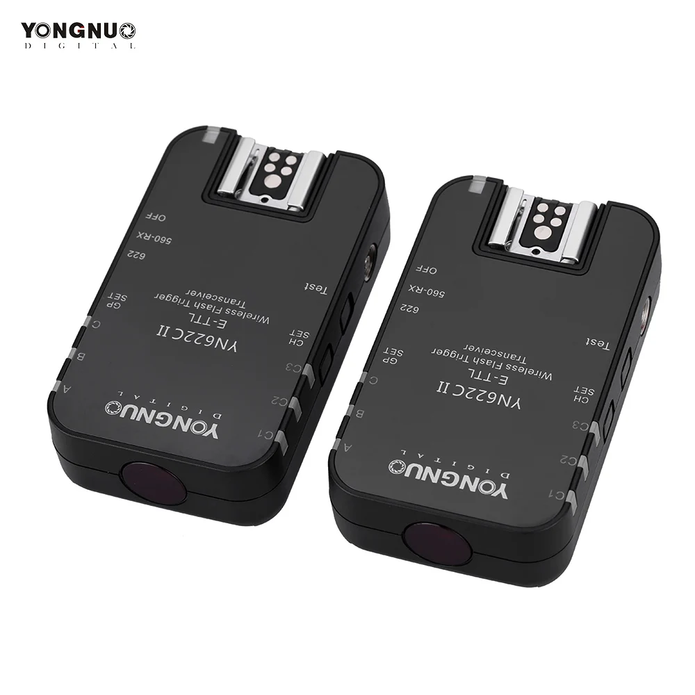 YONGNUO YN622C II 2.4G Wireless E-TTL Flash Trigger Receiver Transmitter Transceiver for Canon EOS 5D Mark 7D 70D 60D 50D 40D |